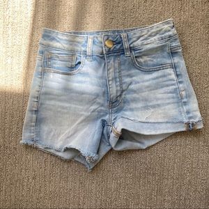 AEO super stretch hi-rise shortie
